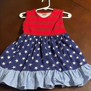 Ricrac & Ruffles 4th of July Dress